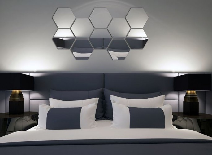 Lustro dekoracyjne HEX HEXAGON NT - zdjęcie 2