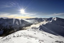 Krajobraz górski, zima Naklejkomania - zdjecie 1 - miniatura