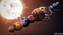 Hight quality isolated solar system planets. Elements of this image furnished by NASA Naklejkomania - zdjecie 1 - miniatura