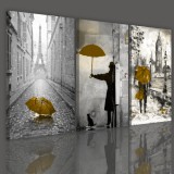 Obrazy na ścianę do salonu sypialni 41311 Paryż parasol Naklejkomania - zdjecie 2 - miniatura