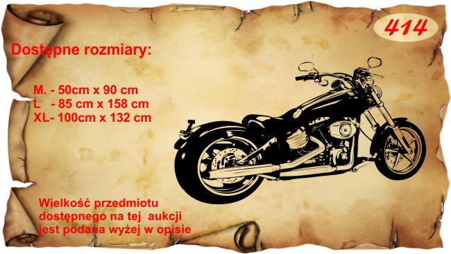 Naklejka dekoracyjna na ścianę, motor 414 - zdjęcie 2