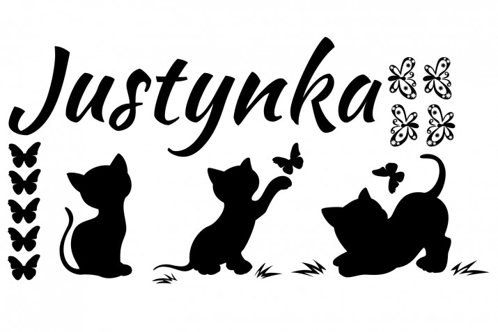 Naklejka z imieniem dla dziecka S - zdjęcie 2