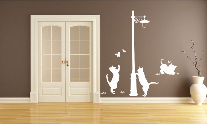 Naklejka dekoracyjna koty, kotki 810 Naklejkomania - zdjecie 1