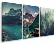Obrazy na ścianę do salonu sypialni górskie krajobrazy 20171 Naklejkomania - zdjecie 1 - miniatura