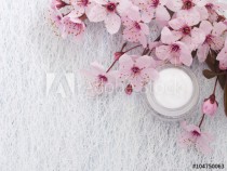 facial cream, fresh as spring flowers Naklejkomania - zdjecie 1 - miniatura