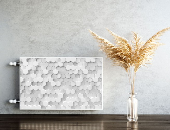 Maskownica mata magnetyczna na grzejnik kaloryfer plaster miodu 7501