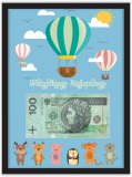 Plakat w ramie na pieniądze, balon PP012 Naklejkomania - zdjecie 4 - miniatura