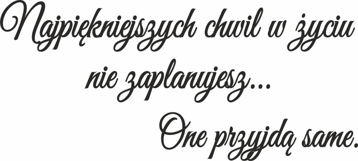 4015 Naklejki ścienne cytaty na ścianę - zdjęcie 2