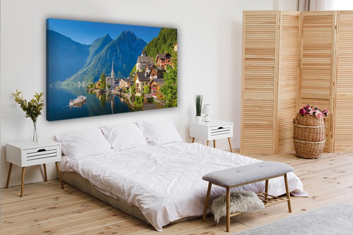 Obraz ścienny canvas na ramie 15166 jezioro Hallstatt - zdjęcie 2