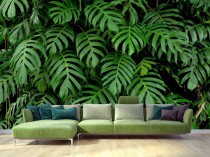 Fototapeta fototapety na ścianę 3D 10900 tropikalne liście Naklejkomania - zdjecie 1 - miniatura
