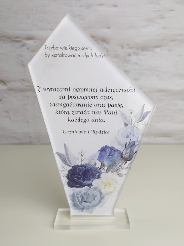 Statuetka dla nauczyciela prezent na dzień nauczyciela dla wychowawcy 66003 Naklejkomania - zdjecie 1