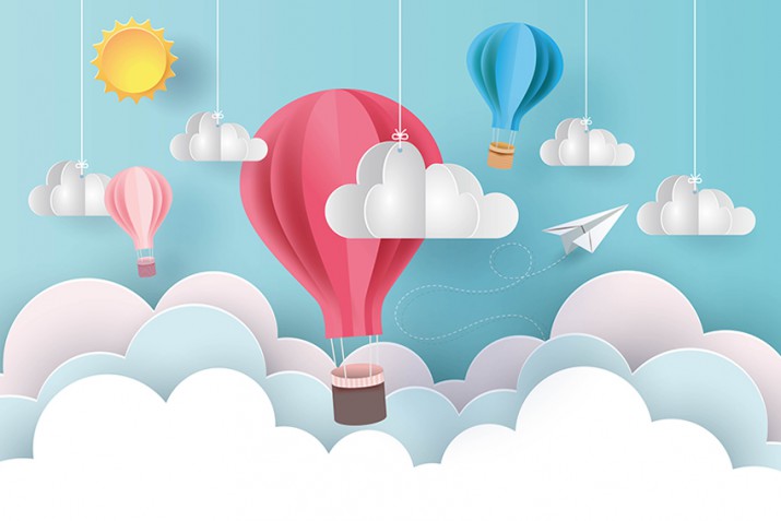 Fototapety fototapeta dla dzieci na ścianę  41077 balony - zdjęcie 2