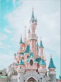 Plakat Disney world castle 61189 Naklejkomania - zdjecie 2 - miniatura