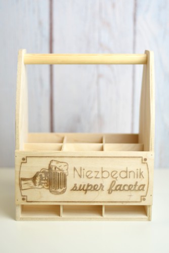 Skrzynka drewniana na piwo dla Niego, personalizowana - zdjęcie 3