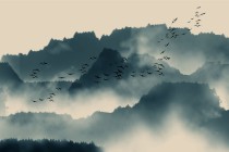 Fototapety na ścianę góry las w mgle 10803 Naklejkomania - zdjecie 2 - miniatura