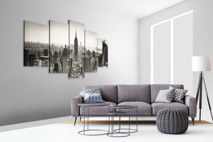Obrazy 5 częściowe 15115  Miasto, Nowy Jork - zdjęcie 3