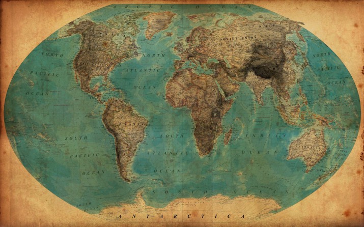 Fototapety Fotatapeta ścienna  mapa świata  101521449 - zdjęcie 2