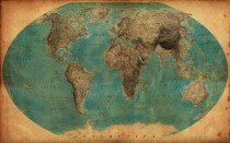 Fototapety Fotatapeta ścienna  mapa świata  101521449 Naklejkomania - zdjecie 2 - miniatura