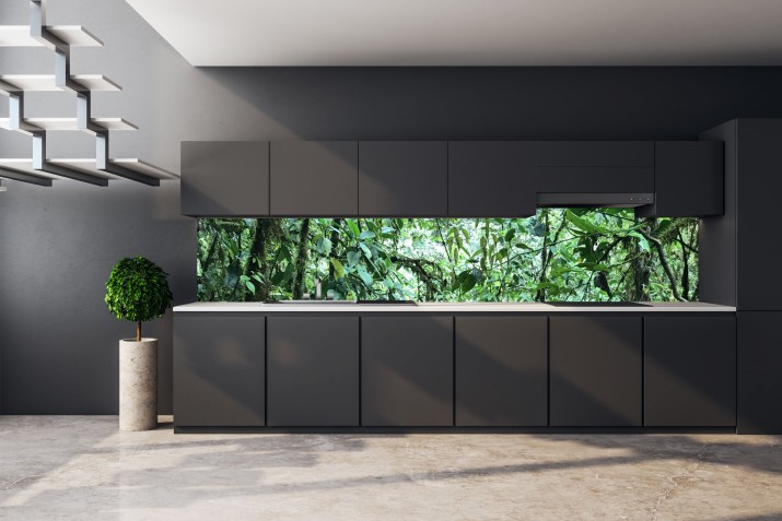 Panele kuchenne PCV 257555233 las dżungla panel dibond