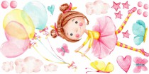 Naklejki dla dzieci dziecka na ścianę 9651 balony Naklejkomania - zdjecie 2 - miniatura