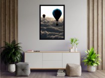 Plakat Balon w chmurach 61091 Naklejkomania - zdjecie 1 - miniatura