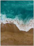 Plakat Plaża, morze widok z góry 61055 Naklejkomania - zdjecie 2 - miniatura