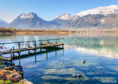 Bout du lac d'Annecy