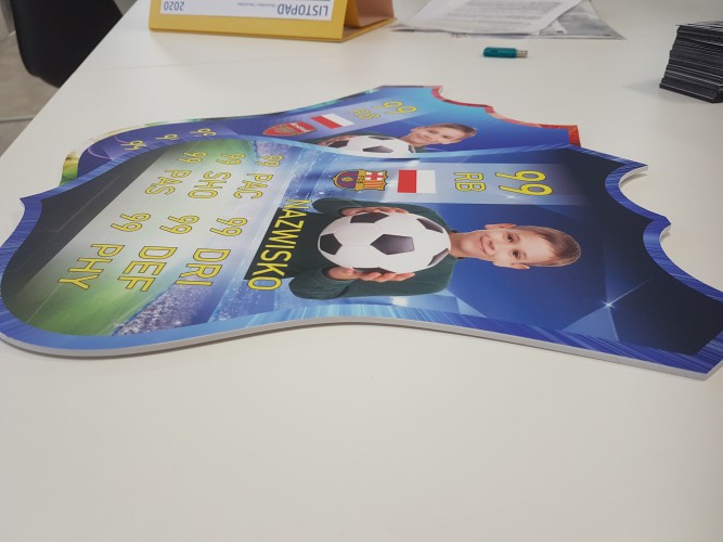 Karta zawodnika FIFA karty FUT personalizowane karty piłkarzy wzór 4 - zdjęcie 6