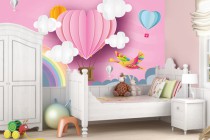 Fototapety fototapeta dla dzieci na ścianę  41078 z balonem Naklejkomania - zdjecie 1 - miniatura