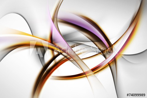 elegant abstract waves - zdjęcie 1