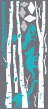 Naklejka ścienna dla dzieci-  brzozy, las 7137 Naklejkomania - zdjecie 2 - miniatura