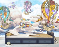 Fototapeta fototapety na ścianę 9678 kolorowe balony Naklejkomania - zdjecie 1 - miniatura