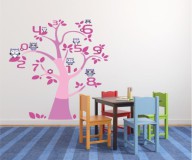 Naklejka ścienna dla dzieci -  drzewo edukacyjne motyw 76 Naklejkomania - zdjecie 1 - miniatura