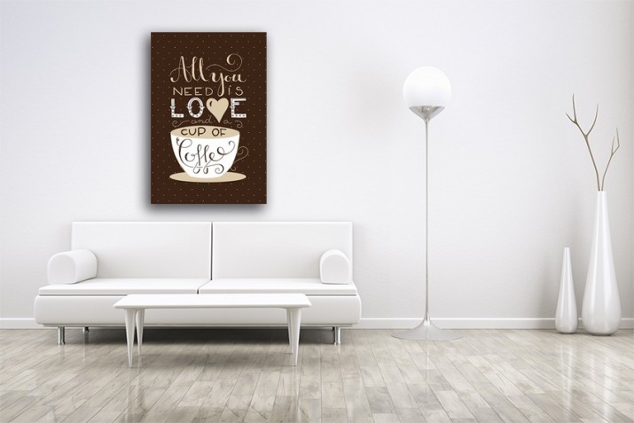 Obraz na ramie płótno canvas cytat- 12221 - zdjęcie 2