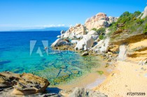 Sardinia Coast - Capo Testa - Italy Naklejkomania - zdjecie 1 - miniatura