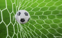 soccer ball in goal Naklejkomania - zdjecie 1 - miniatura