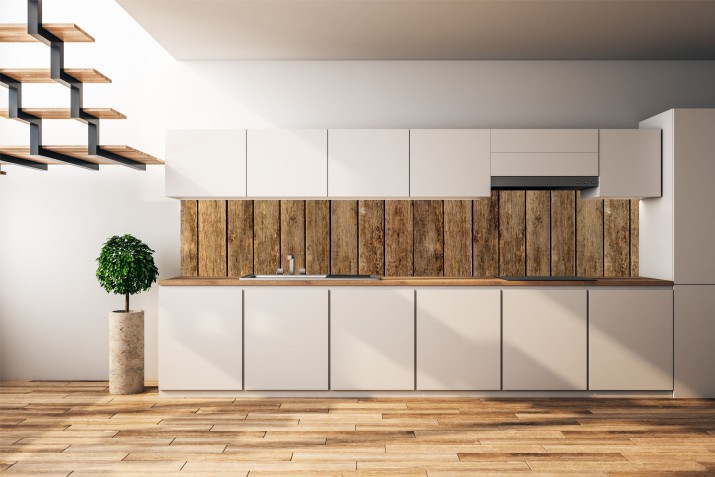 Panele kuchenne PCV 245122193 drewno panel dibond