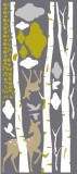 Naklejka ścienna dla dzieci-  brzozy, las 7132 Naklejkomania - zdjecie 2 - miniatura
