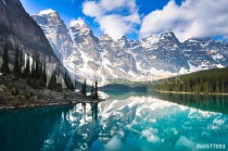 Moraine Lake, Rocky Mountains, Canada Naklejkomania - zdjecie 1 - miniatura