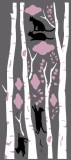Naklejka ścienna dla dzieci-  brzozy, las 7138 Naklejkomania - zdjecie 2 - miniatura