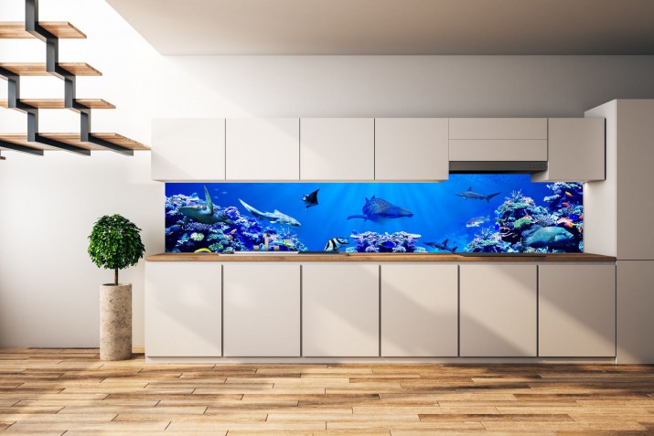 Panele kuchenne PCV 14454 Ocean