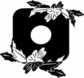 Naklejka pod kontakt włącznik- Kwiaty 11 Naklejkomania - zdjecie 1 - miniatura