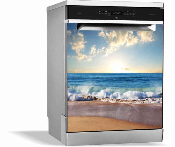 Maty magnetyczne okleiny na zmywarkę plaża morze 38434307 - zdjęcie 1