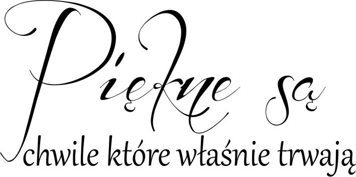 584 Nowoczesne naklejki na ścianę Piękne są chwile które właśnie trwają - zdjęcie 2