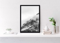 Plakat Mgła spowiła las 61115 Naklejkomania - zdjecie 1 - miniatura