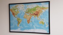 Plakat mapa świata  61235 Naklejkomania - zdjecie 6 - miniatura