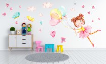 Naklejki dla dzieci dziecka na ścianę 9651 balony Naklejkomania - zdjecie 1 - miniatura