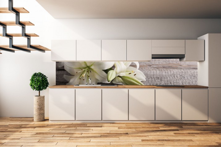 Panele kuchenne PCV 14402 Kwiaty
