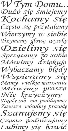895 Naklejka ścienna cytat na ścianę - zdjęcie 2
