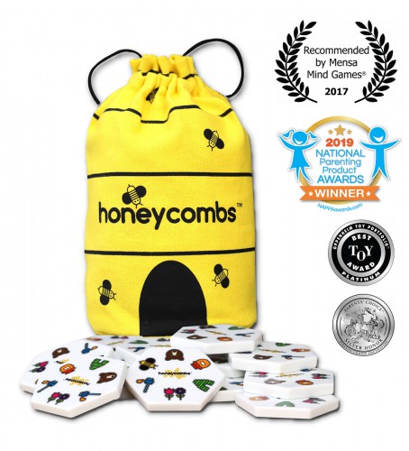 Gra logiczna plastry miodu  honeycombs - zdjęcie 4